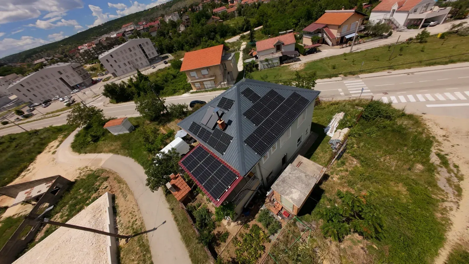 Solarna elektrana, Dalmatinska zagora